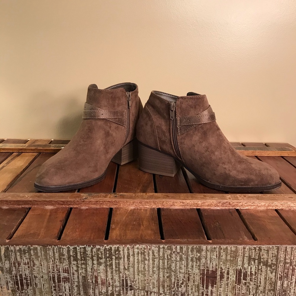 Sonoma Foux Suede Booties